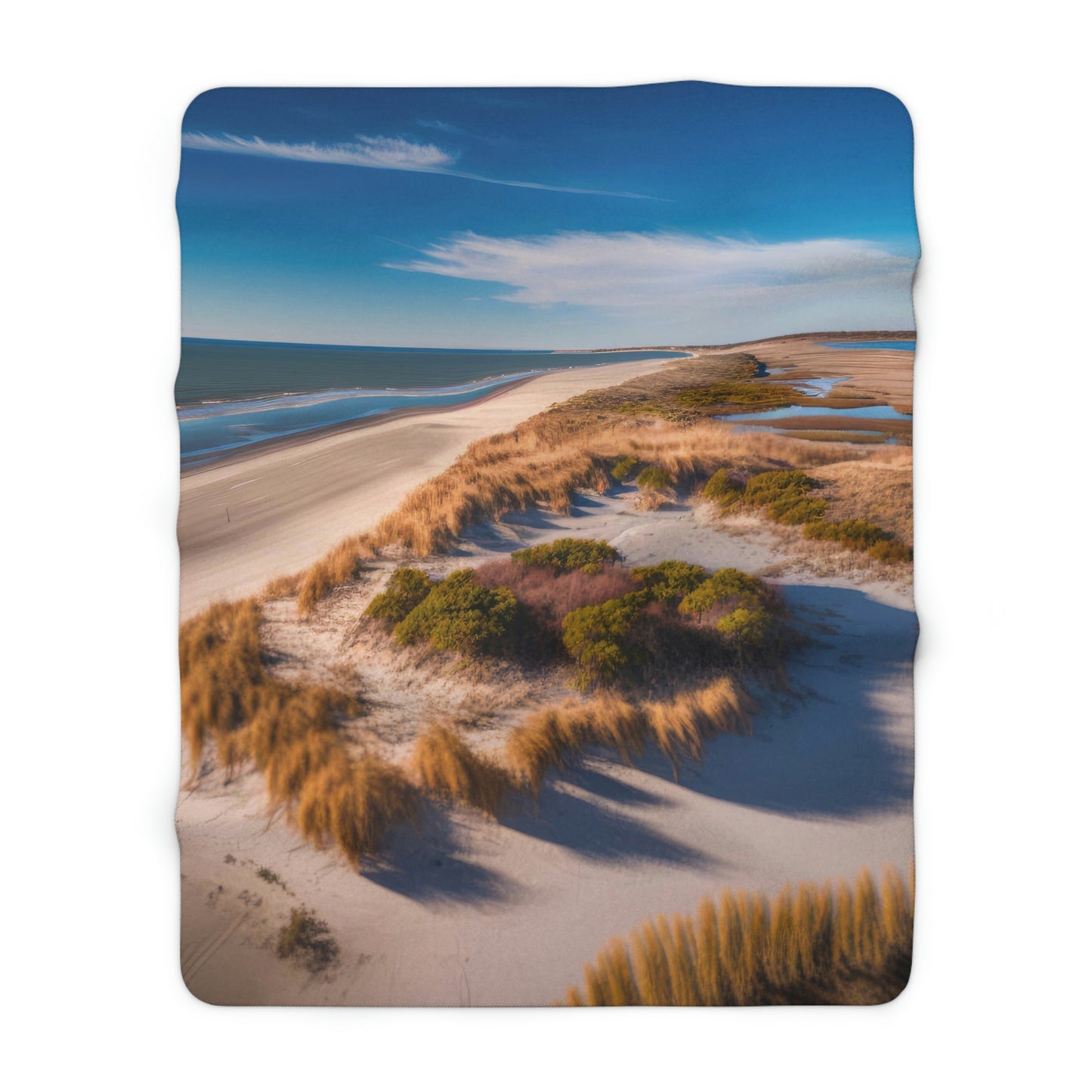 Sunny Days Beach Shack | Fleece Blanket