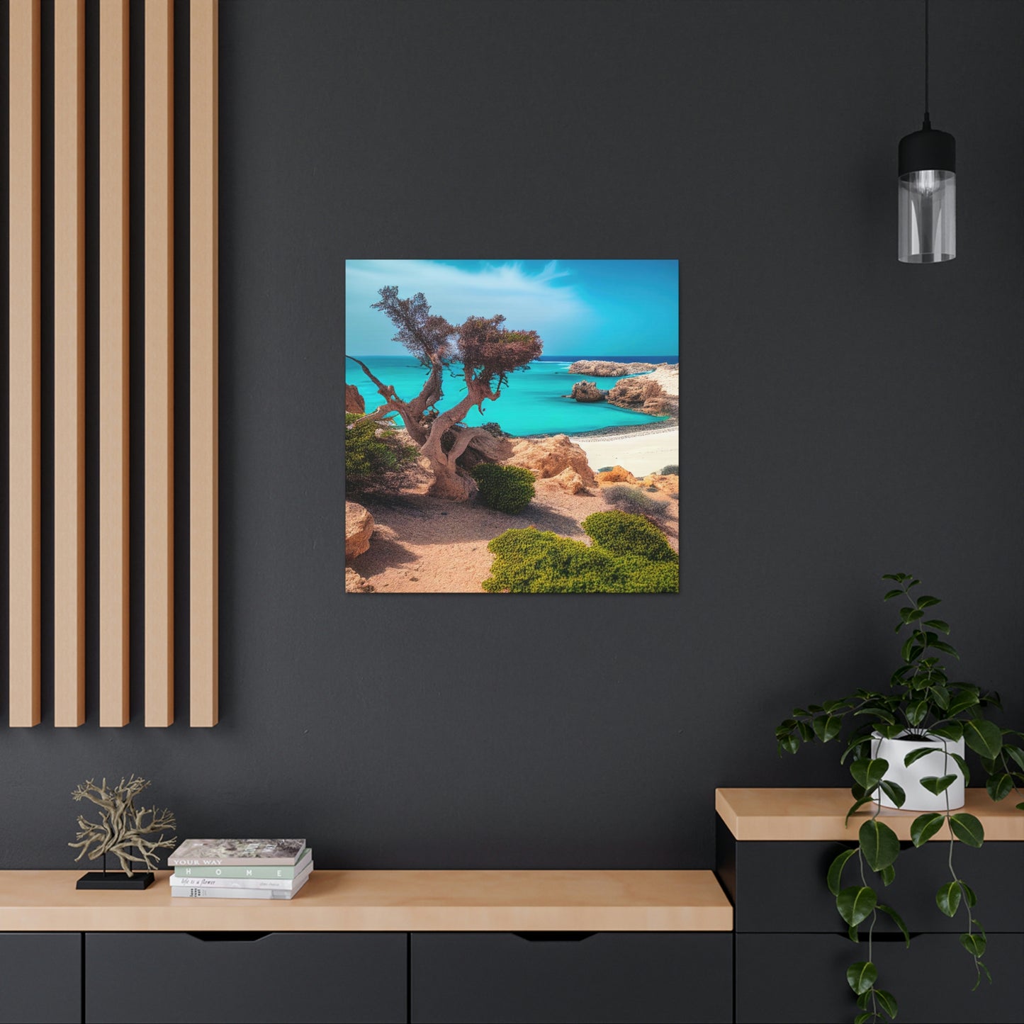 Sunny Seaside Escape | Canvas