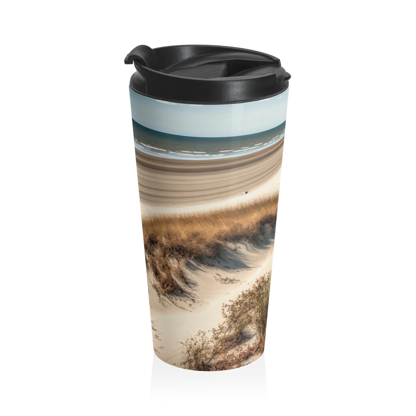 Tropical Getaway Cottage | Stainless Steel Travel Mug