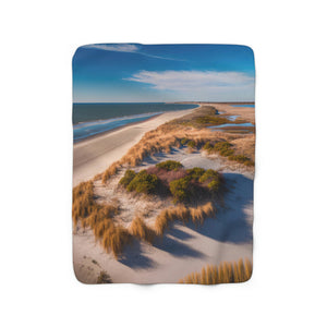 Sunny Days Beach Shack | Fleece Blanket