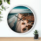 Sand and Surf Beach Bungalow | Wall Clock