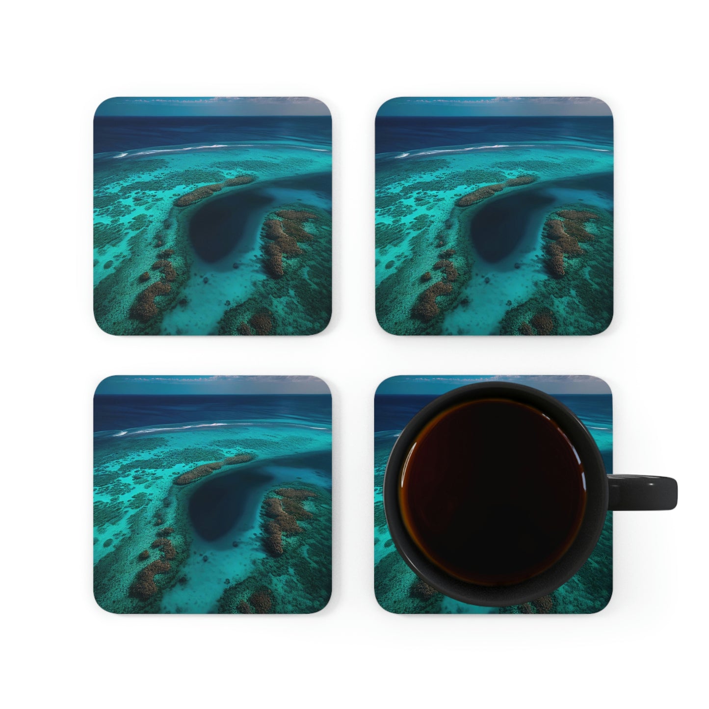 Sunshine Summer Rental | Coaster Set