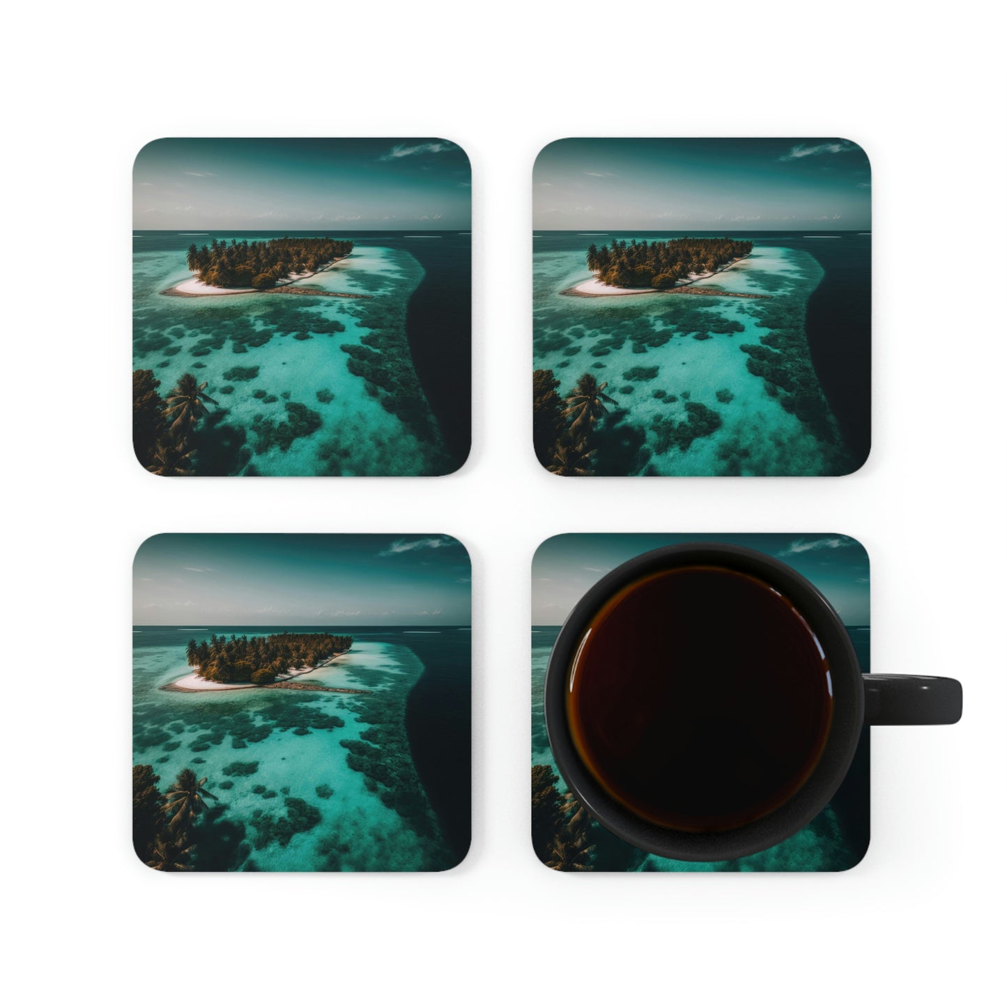 Sunny Sands Beach Haven | Coaster Set