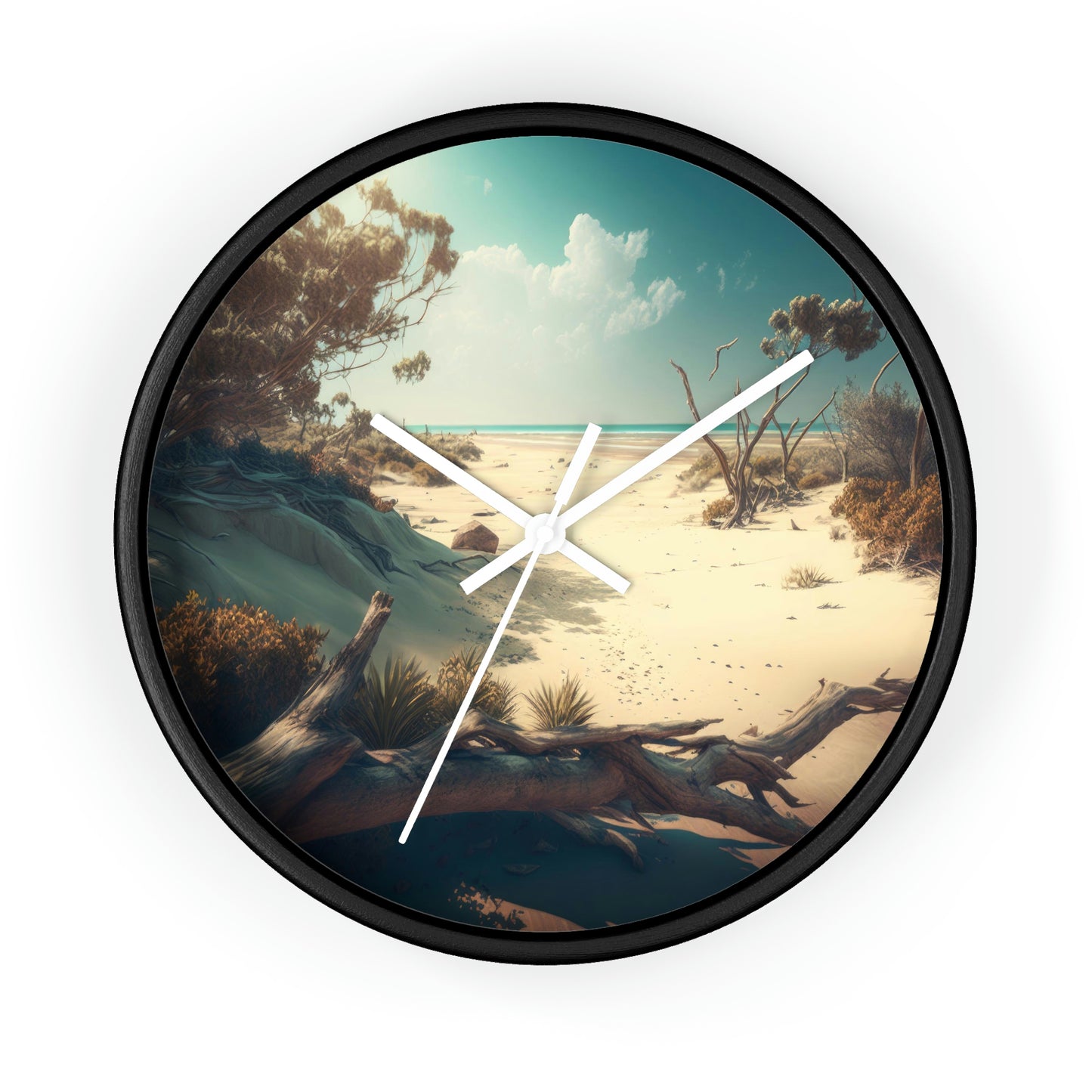 Sunny Shores Beach House | Wall Clock