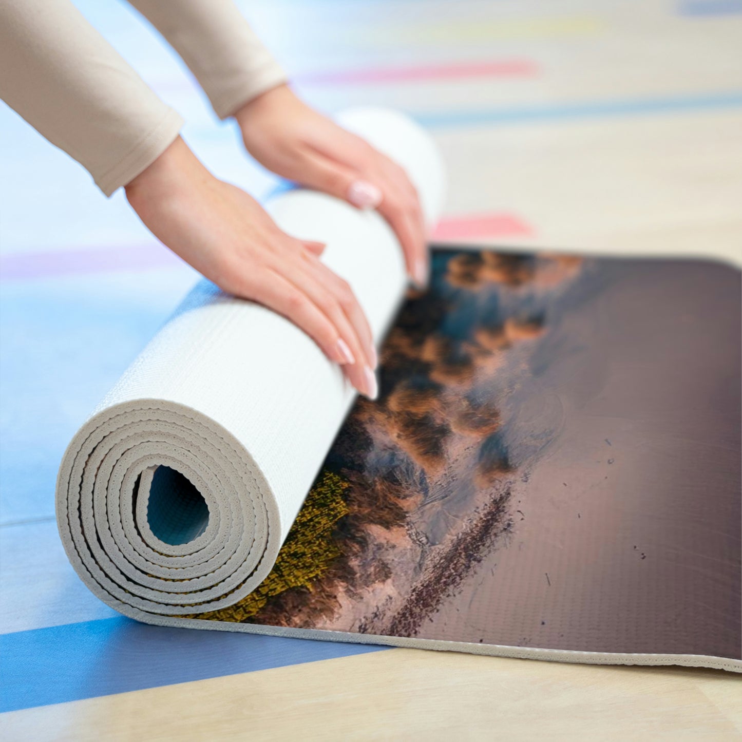 Tropical Oasis | Foam Yoga Mat