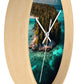 Seaside Getaway | Wall Clock