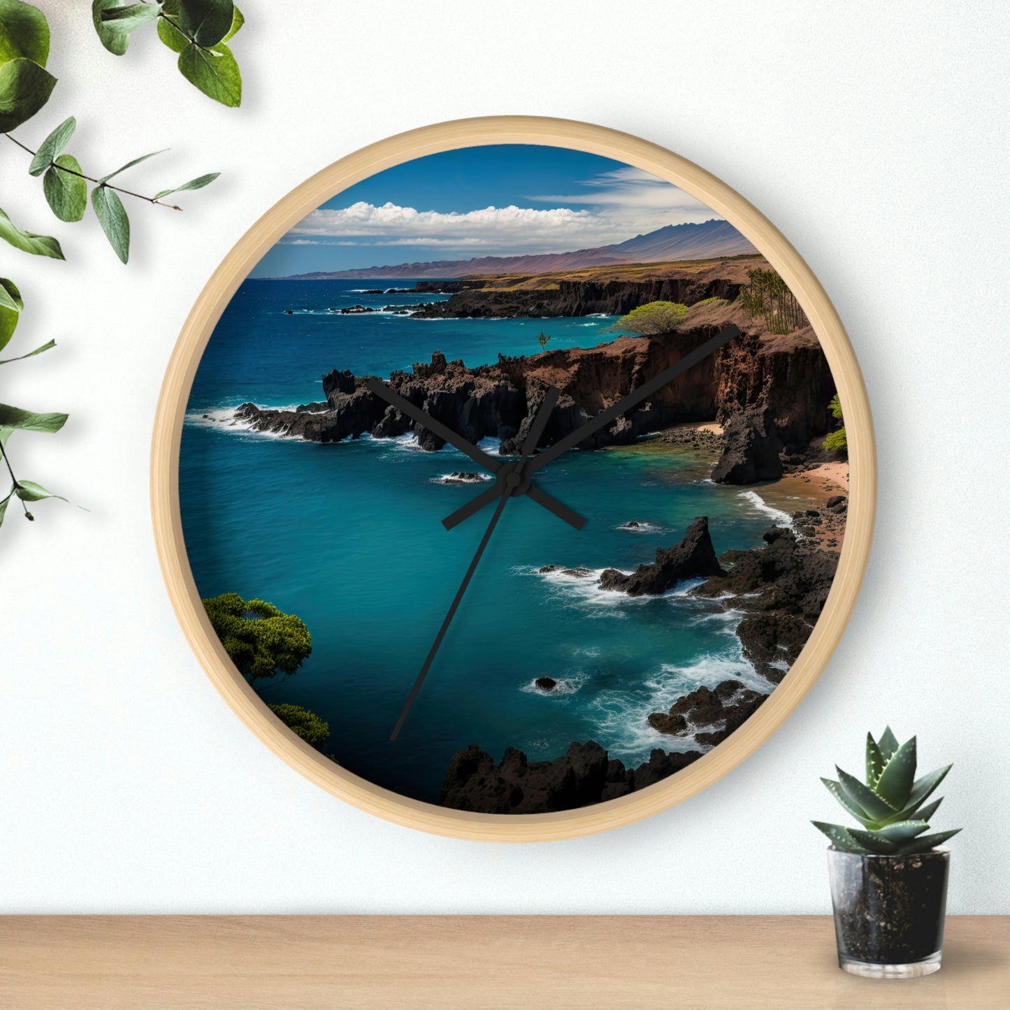 Seashell Cottage | Wall Clock