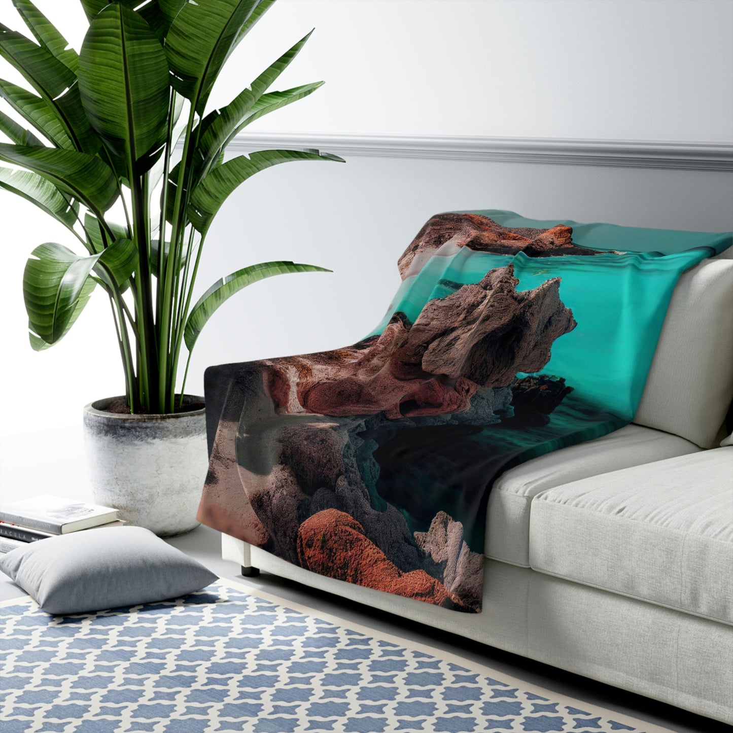 Sandy Shores | Fleece Blanket