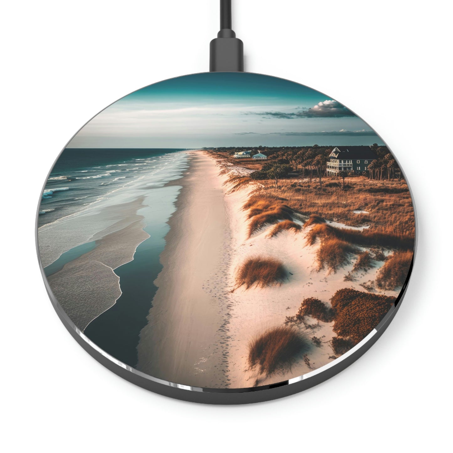 Sand and Surf Beach Bungalow | Wireless Charger